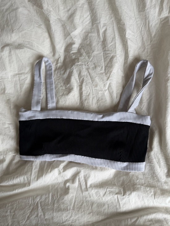 Carbon Other - Carbon38 Ribbed Contrast Trim Sports Bra